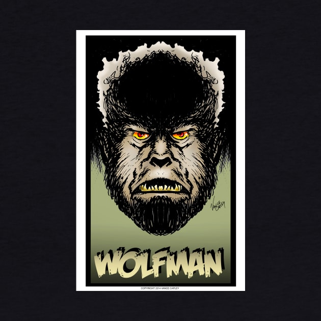 Wolfman from the Creature Feature by VanceCapleyArt1972